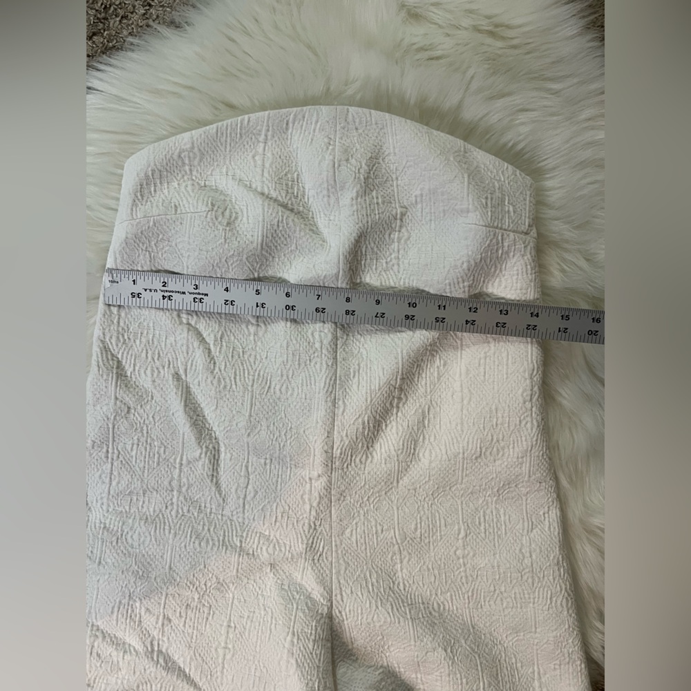 Zara trafaluc white strapless romper size XS - Picture 4 of 6